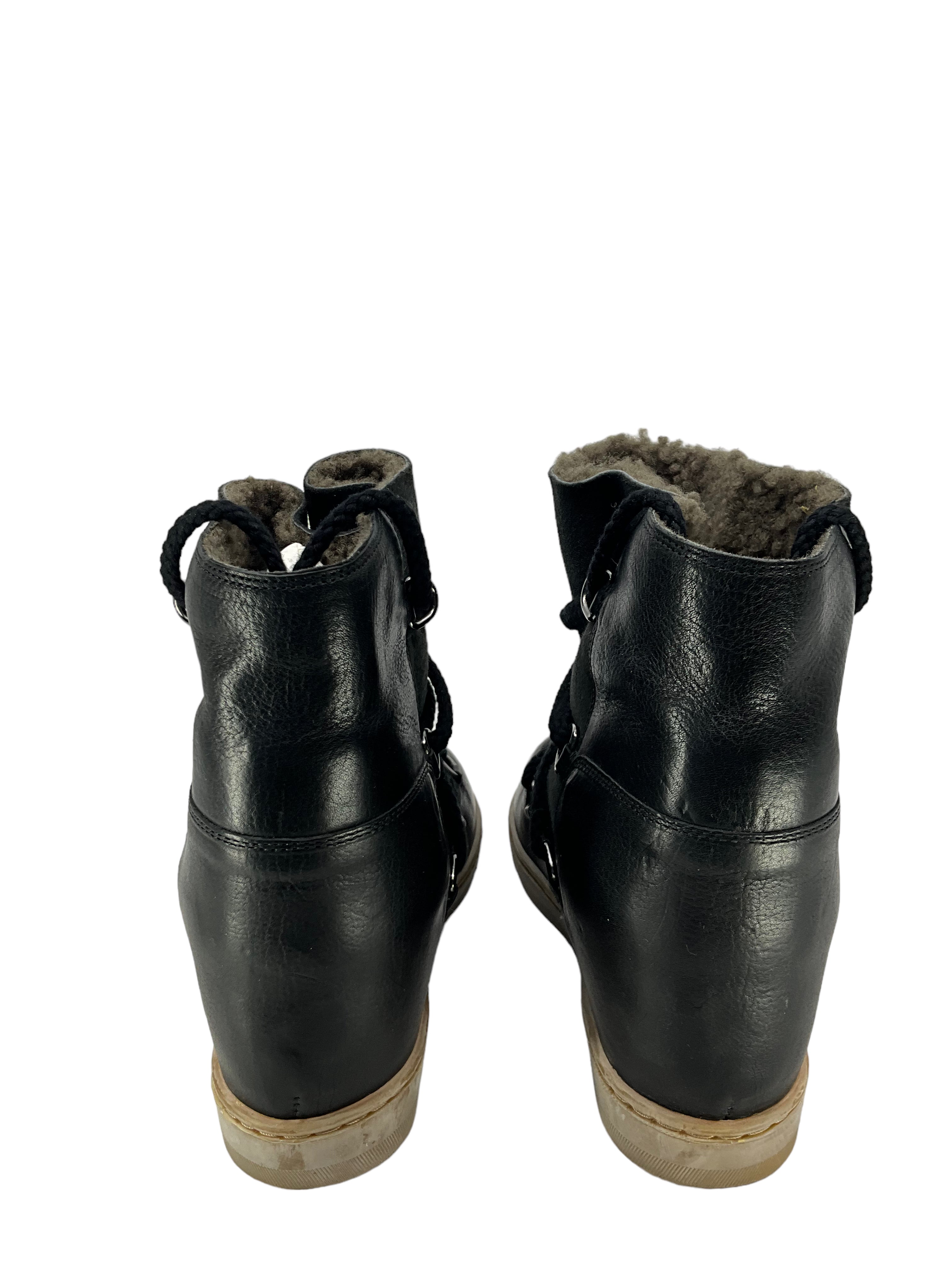 Isabel Marant Black Nowles Boots Size 11