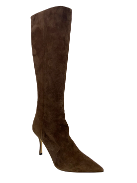 Jimmy Choo Knee Boots - Suede, Size 9.