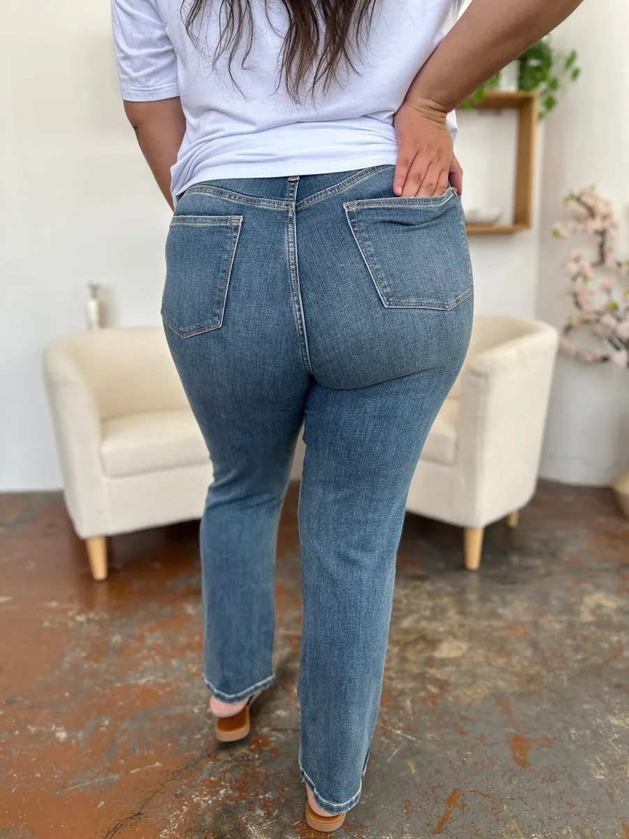 Judy Blue High Waisted Straight Leg Jeans