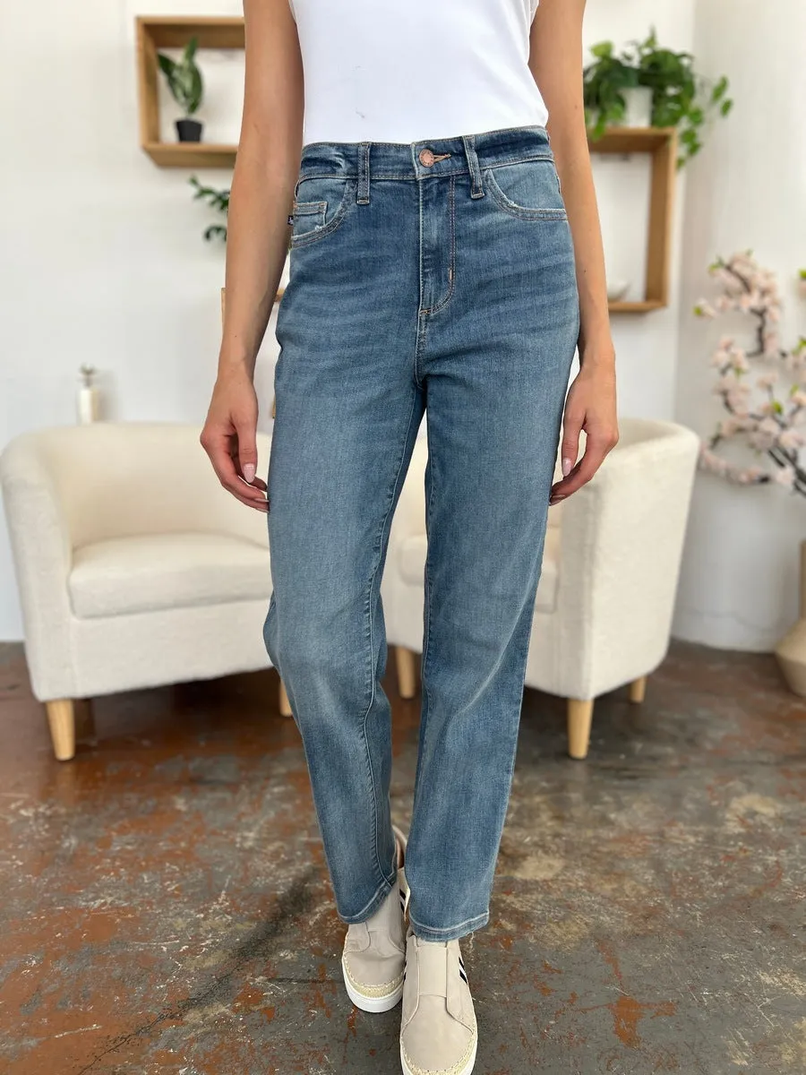 Judy Blue High Waisted Straight Leg Jeans