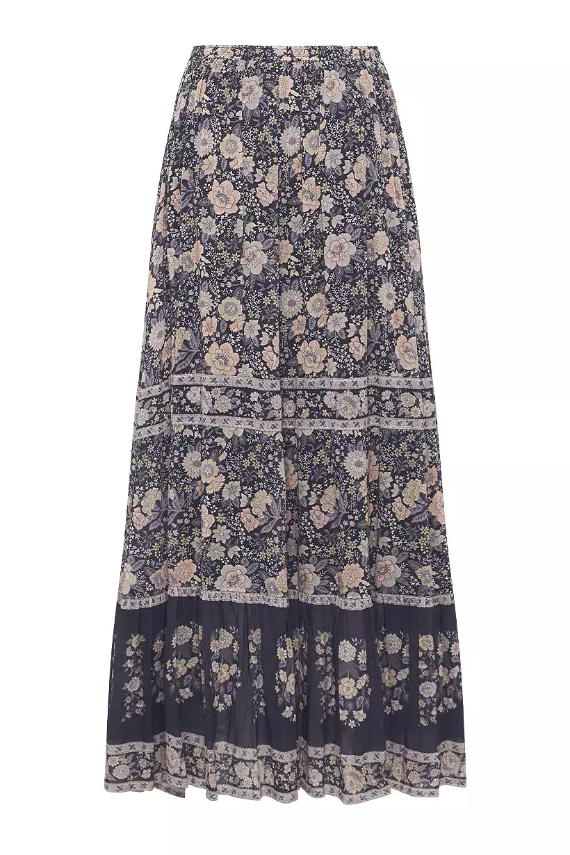 Juniper Maxi Skirt Charcoal Spell Gypsy