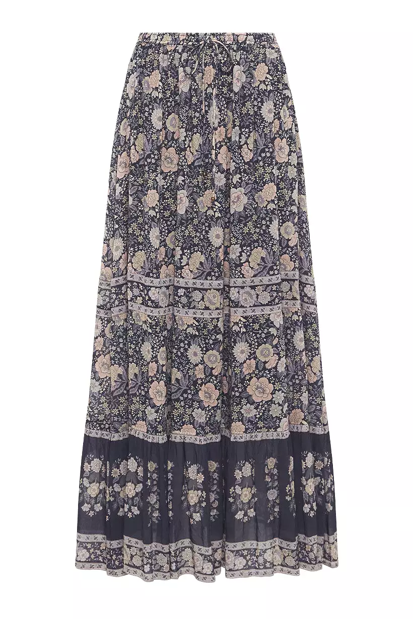 Juniper Maxi Skirt Charcoal Spell Gypsy