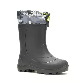 Kamik Black Charcoal Camo Snobuster Boot