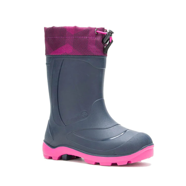 Kamik Navy Pink Snobuster 2 Boot