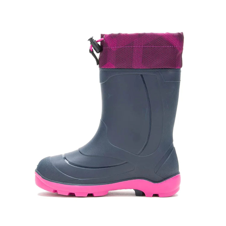 Kamik Navy Pink Snobuster 2 Boot