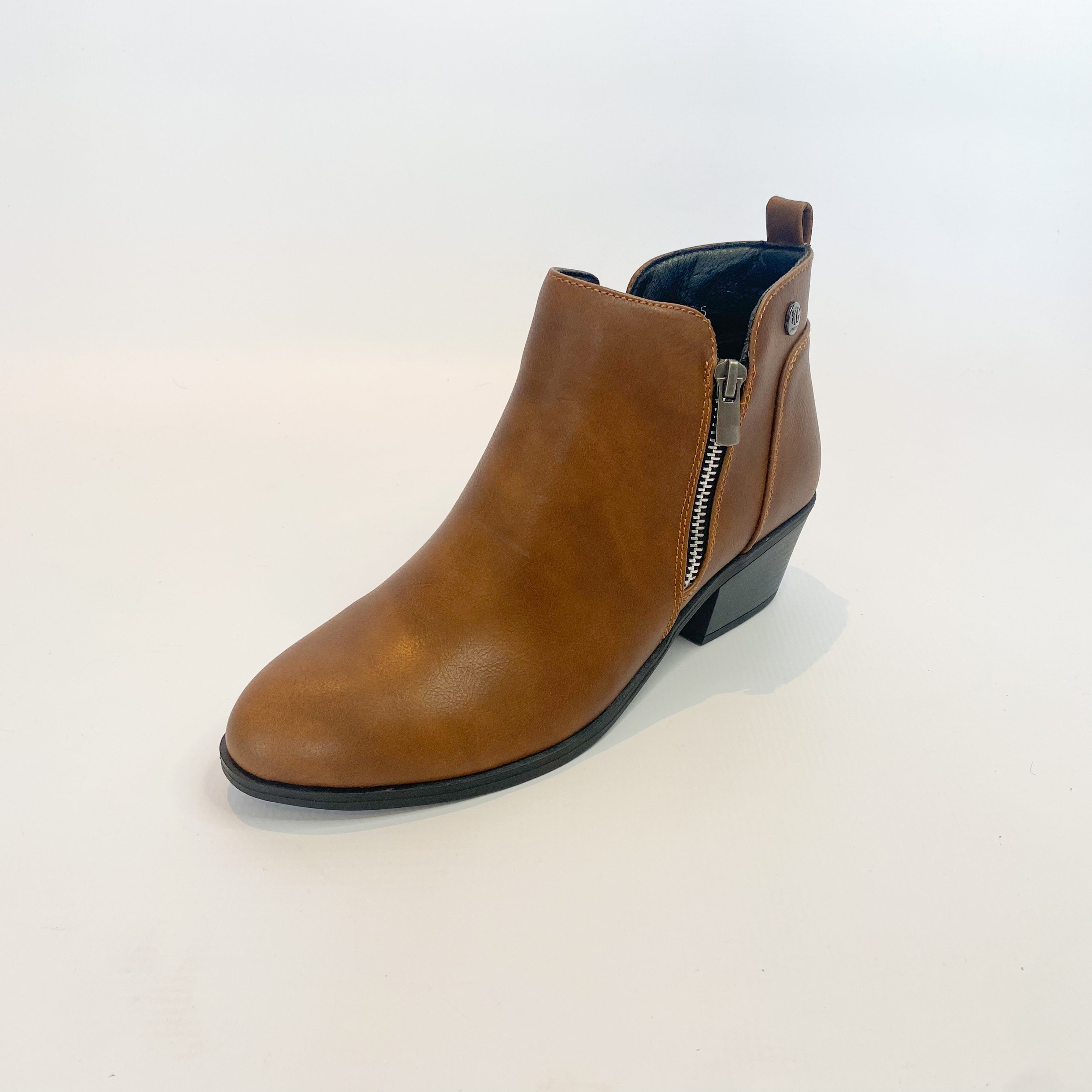 KG brown side zip boot - search result: Brown side zip boot by KG