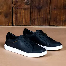 Kingsley Heath Black Brass White Detailed Ch Sneaker