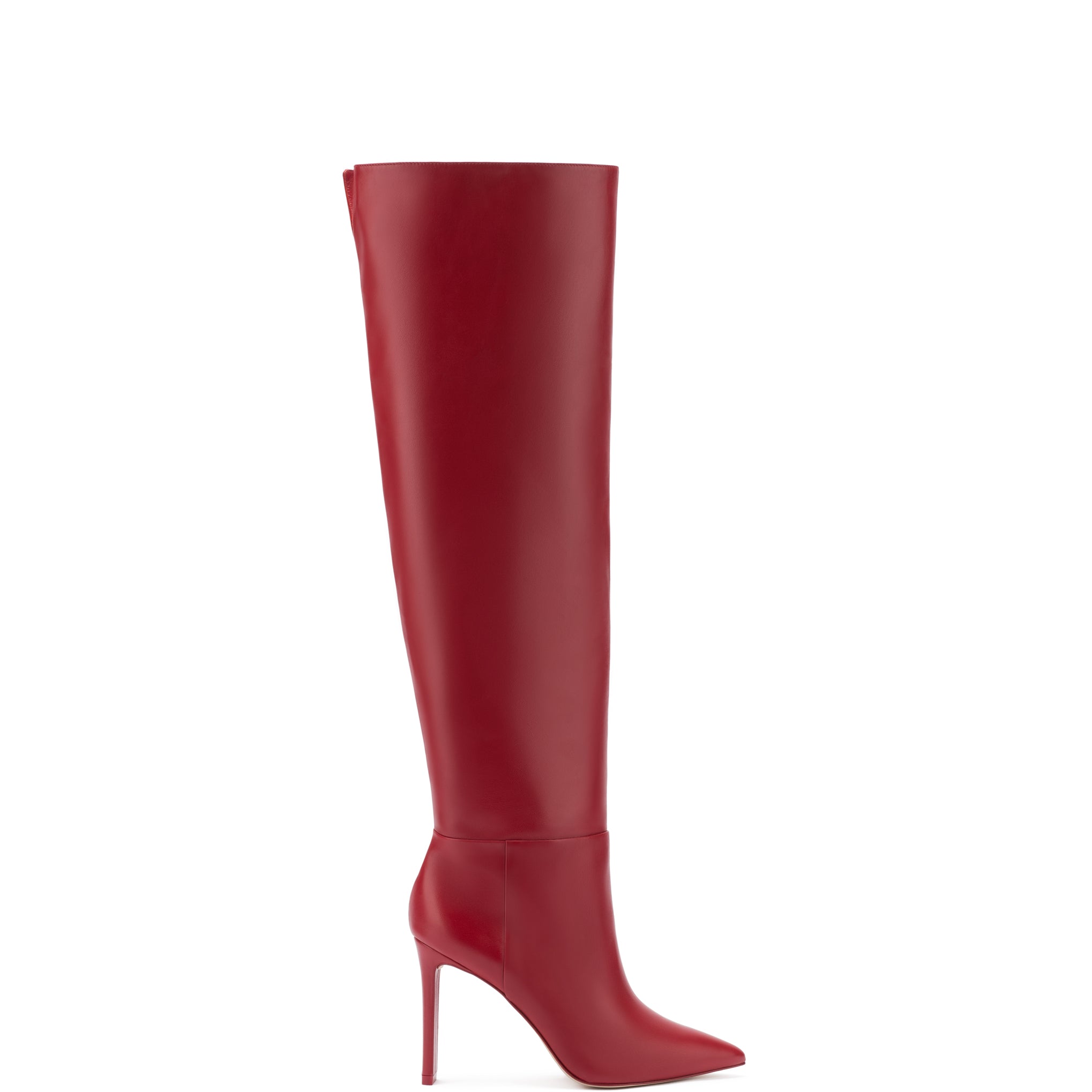 Larroudé Jennifer Fisher Boot Blood Red Leather