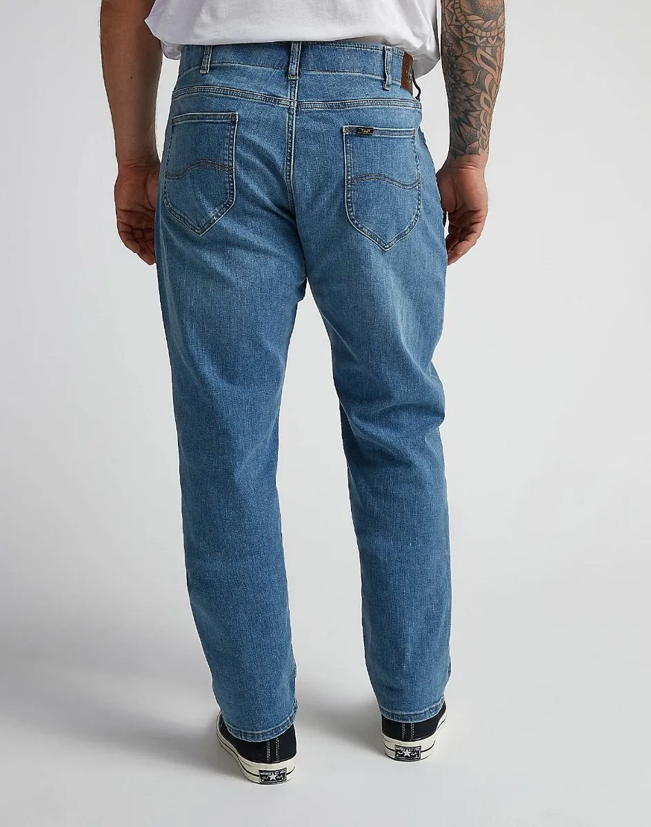 Lee Straight Denim Stretch Jeans MVP Post Malone Extreme Motion