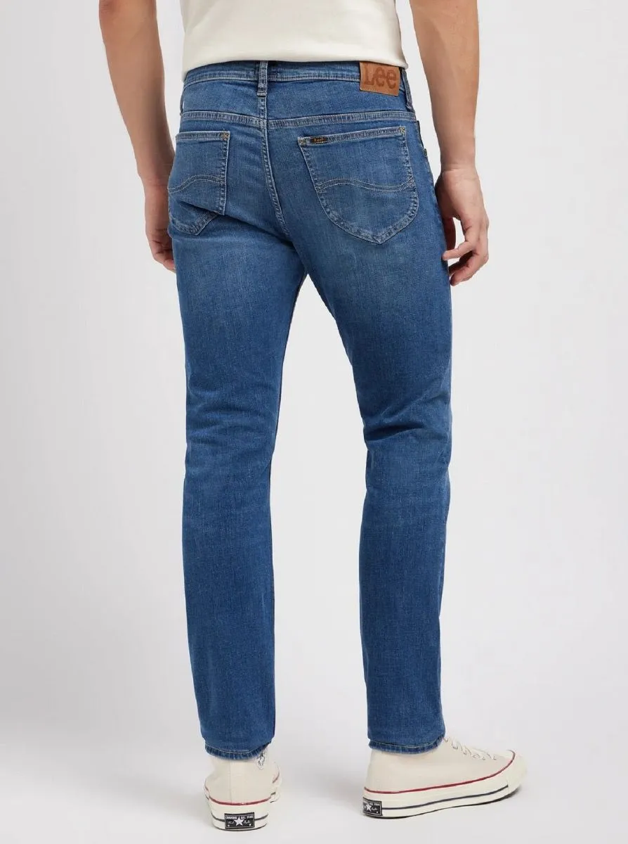 Lee Rider Regular Slim Stretch Denim Jeans in Springfield