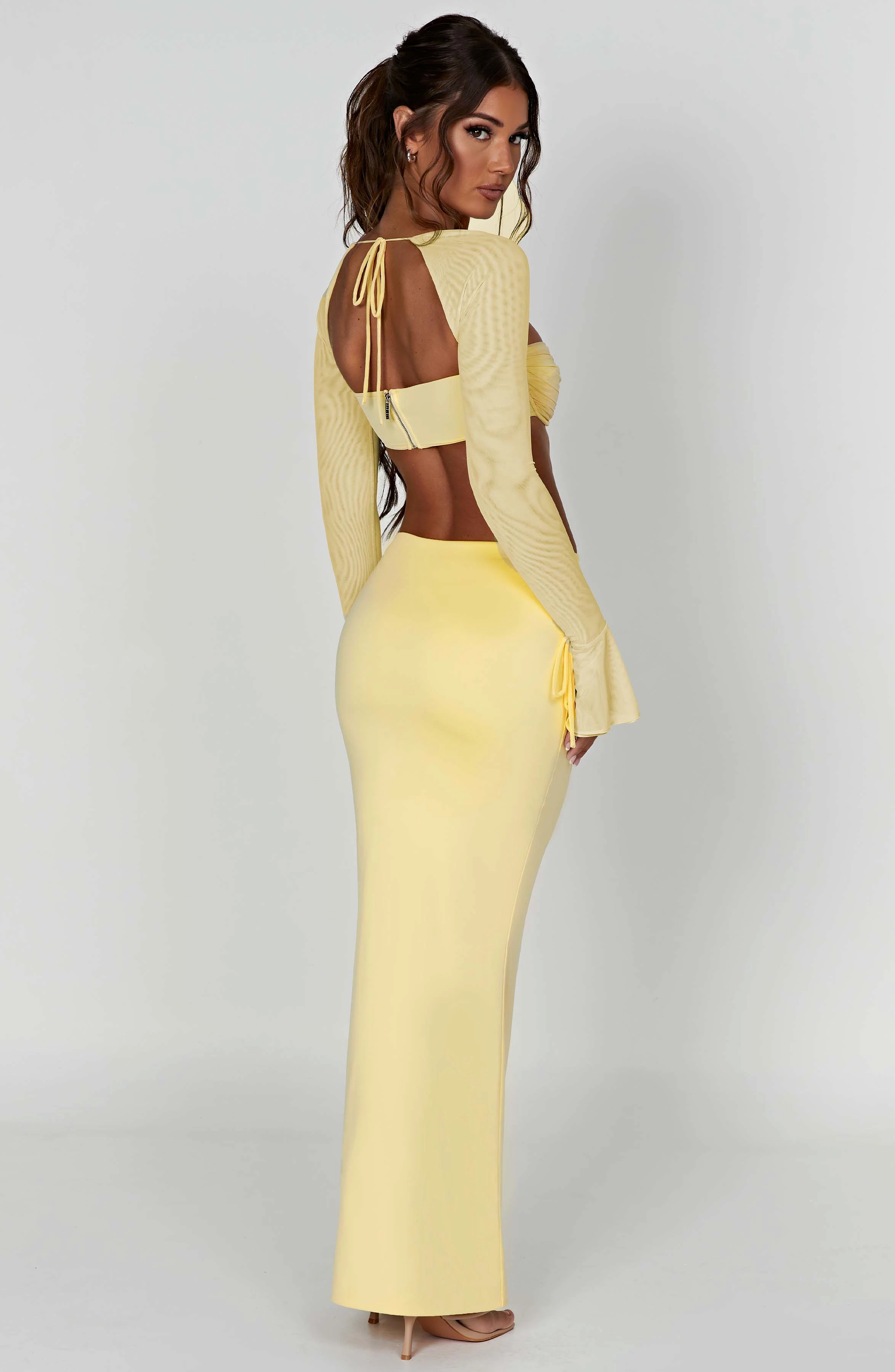 Lemon Maxi Skirt - Astrid