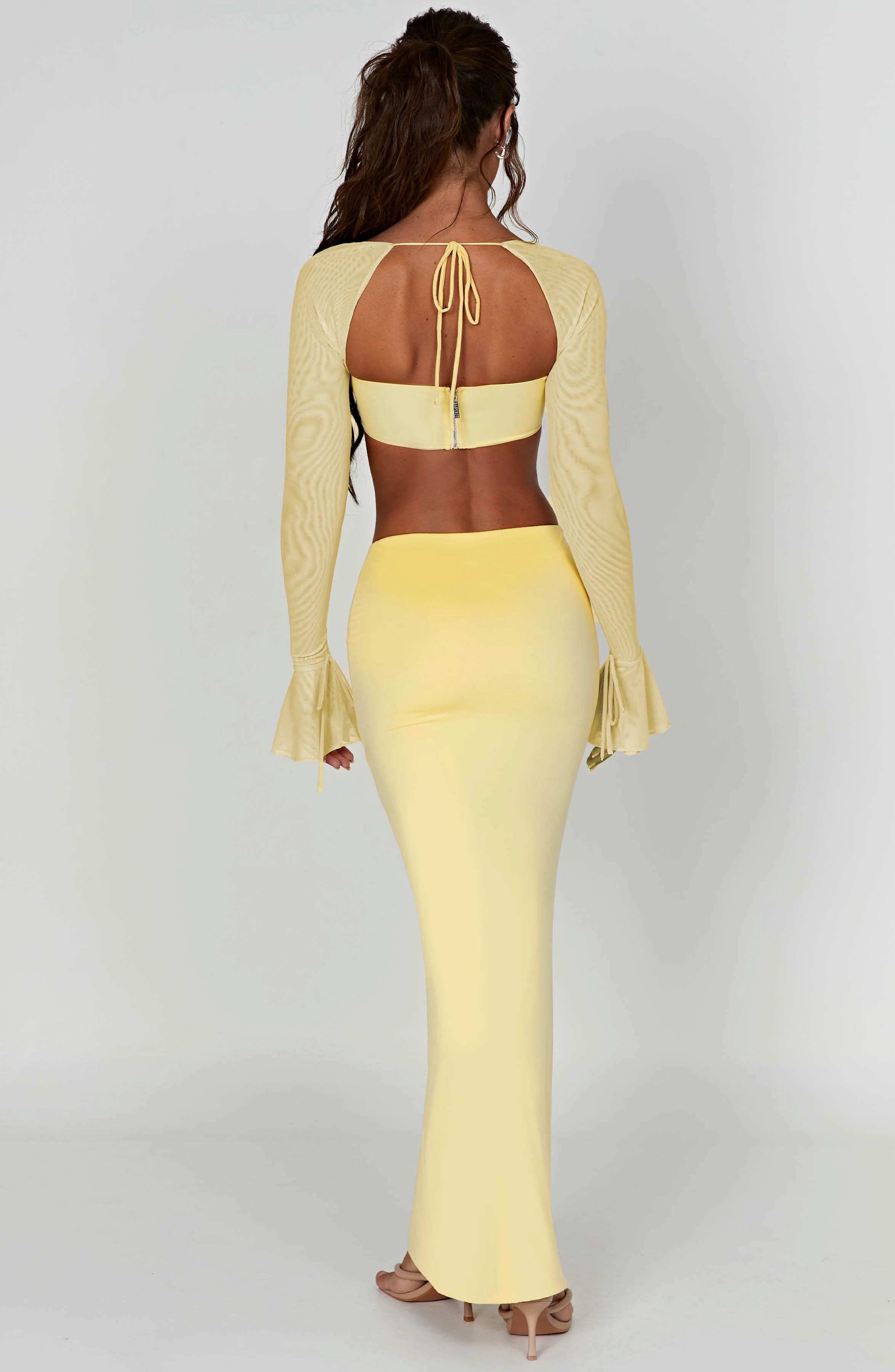 Lemon Maxi Skirt - Astrid