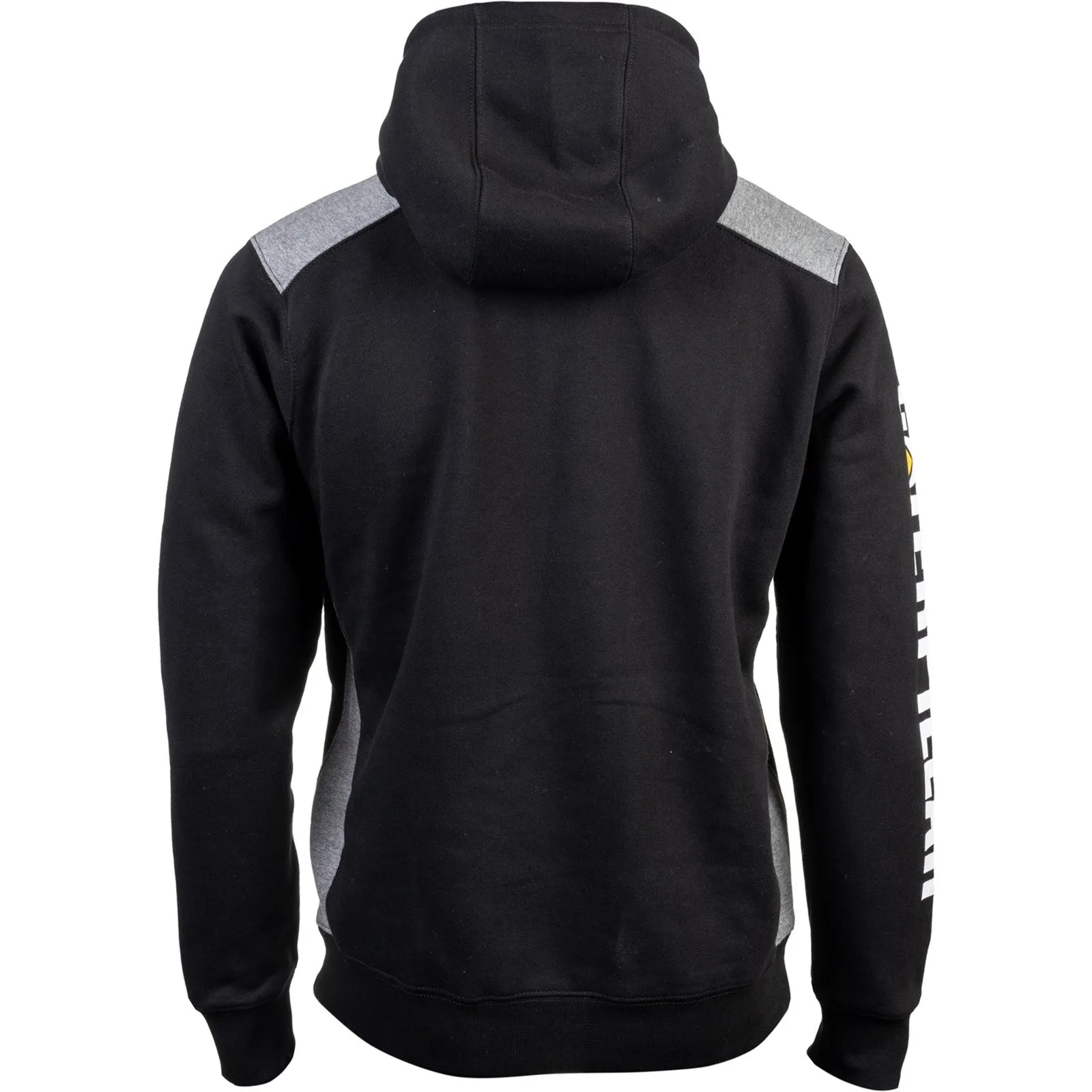 Logo Panel Hooded Sweatshirt  Black