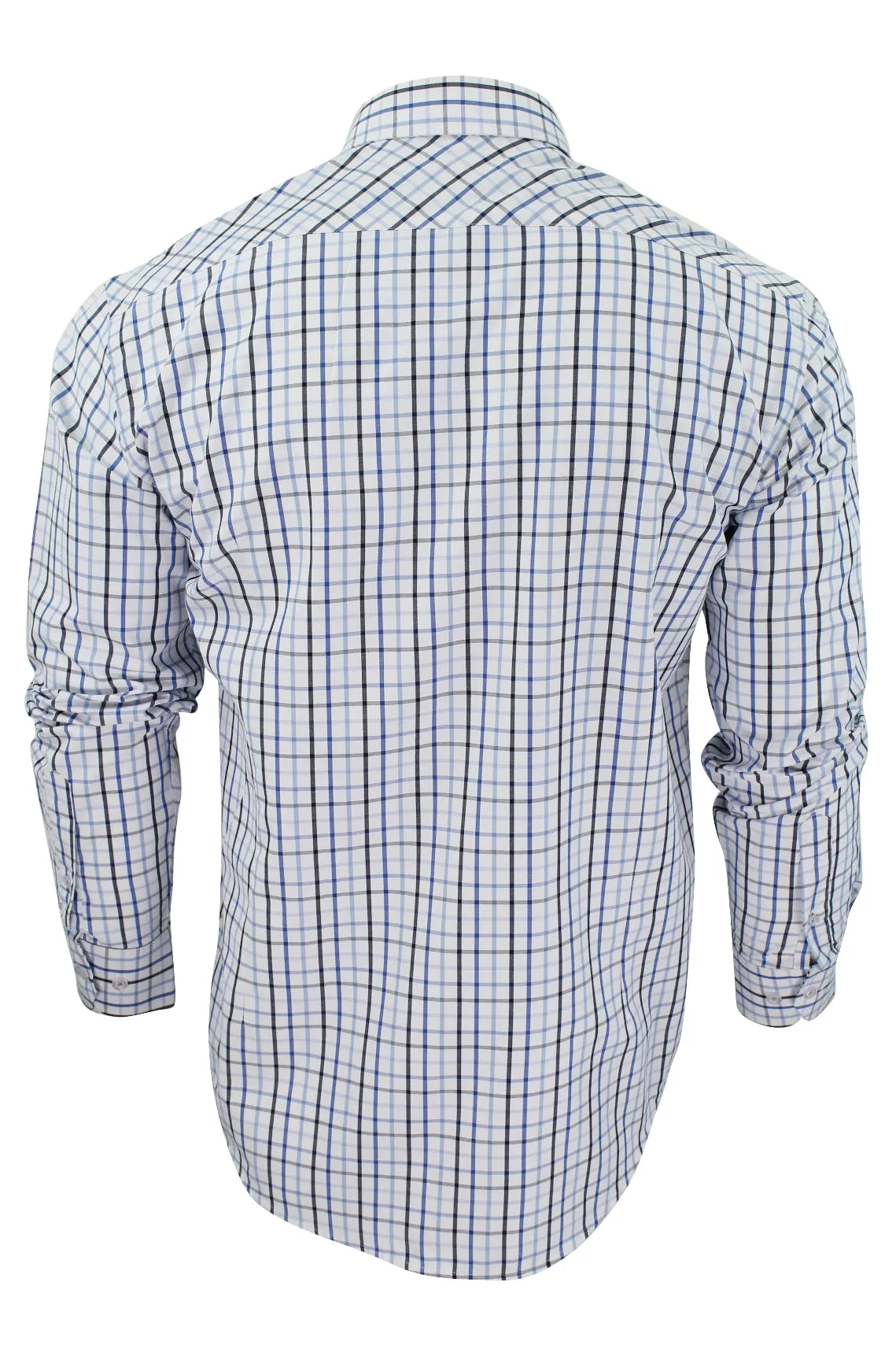 Long Sleeved Check Shirt - Xact Clothing