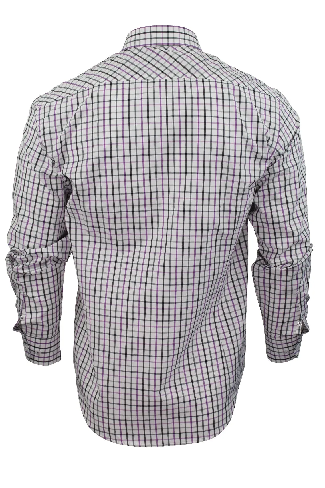 Long Sleeved Check Shirt - Xact Clothing