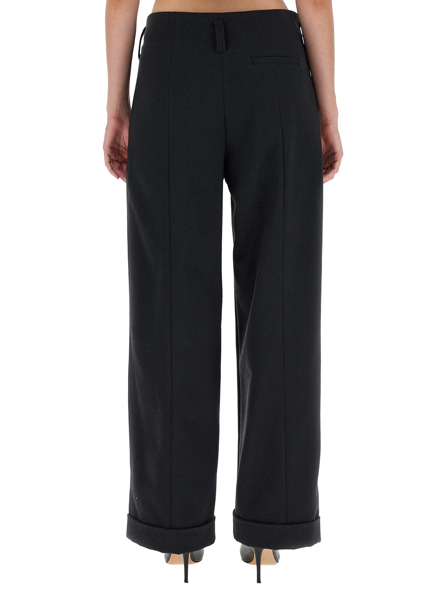 Lorenzo Serafini wide leg pants.