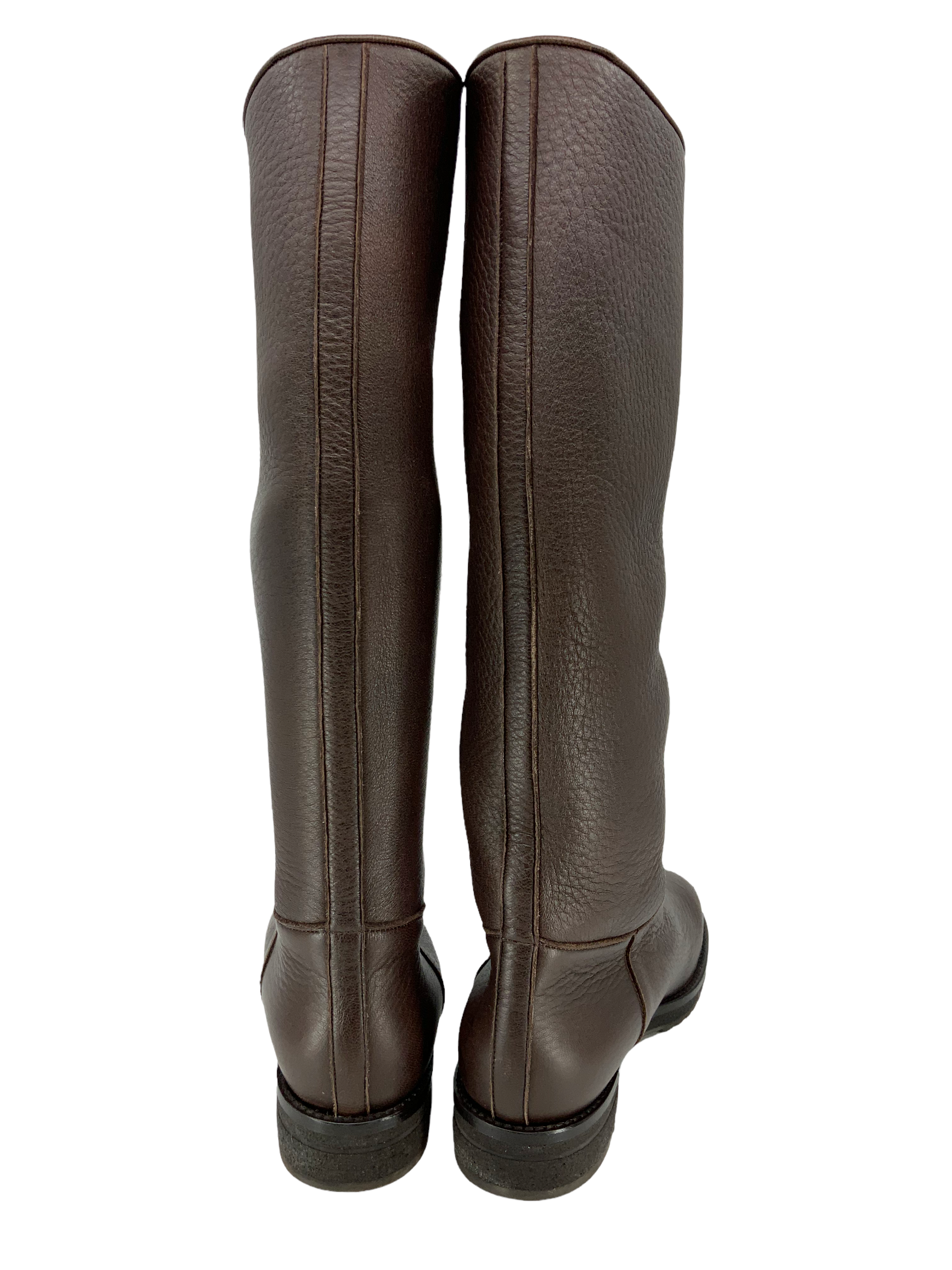 Loro Piana Knee-High Sauvanne Boots - Size 8.5