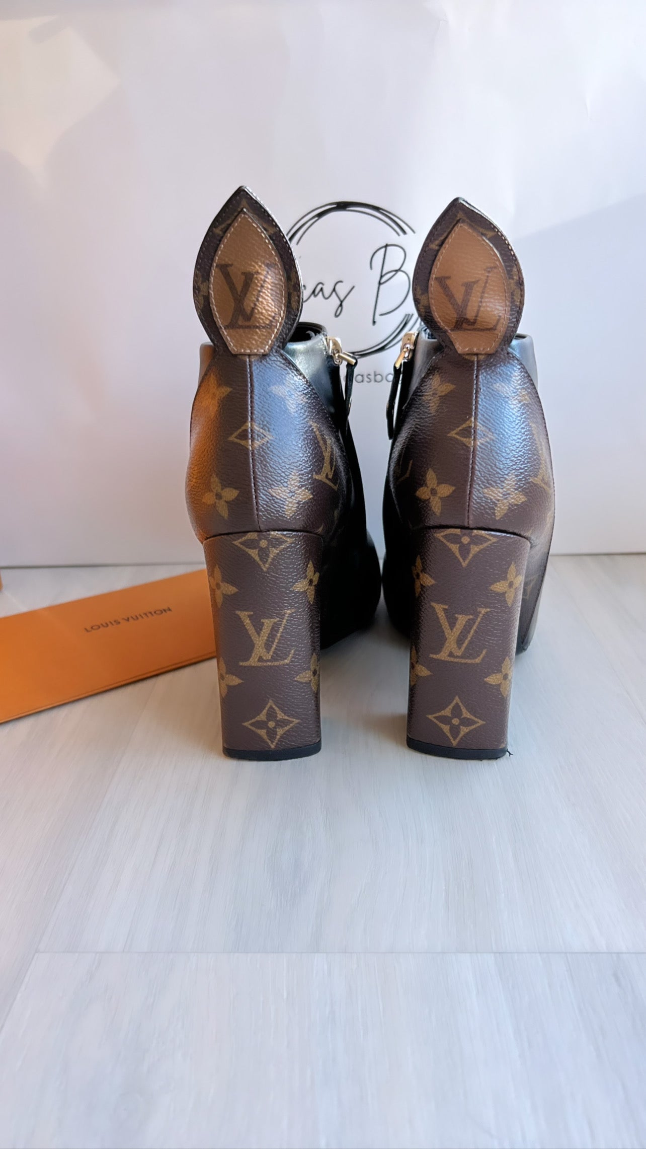 Louis Vuitton Monogram Boots for Rodeo Queen