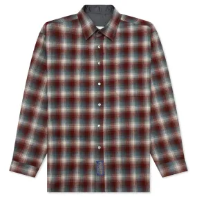 L/S Shirt - Rust would be rewritten as Rust Long Sleeve Shirt for better SEO optimization.