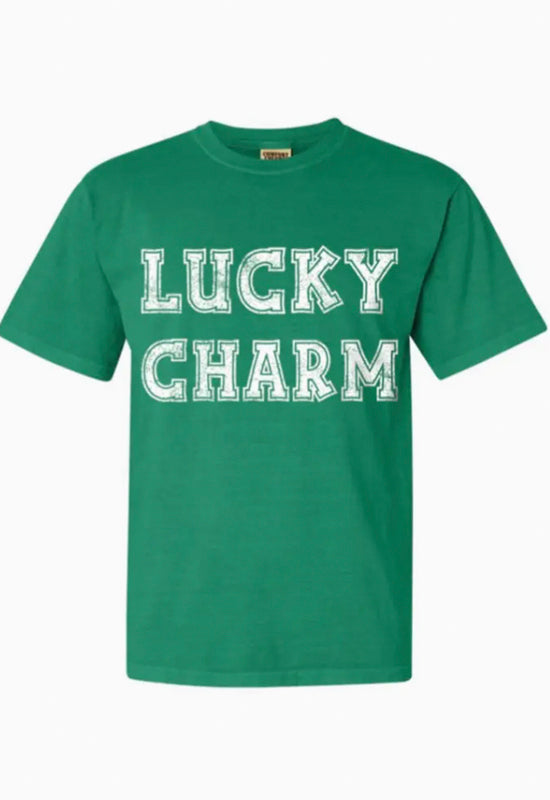 Lucky Charm Tee Green - LivyLu