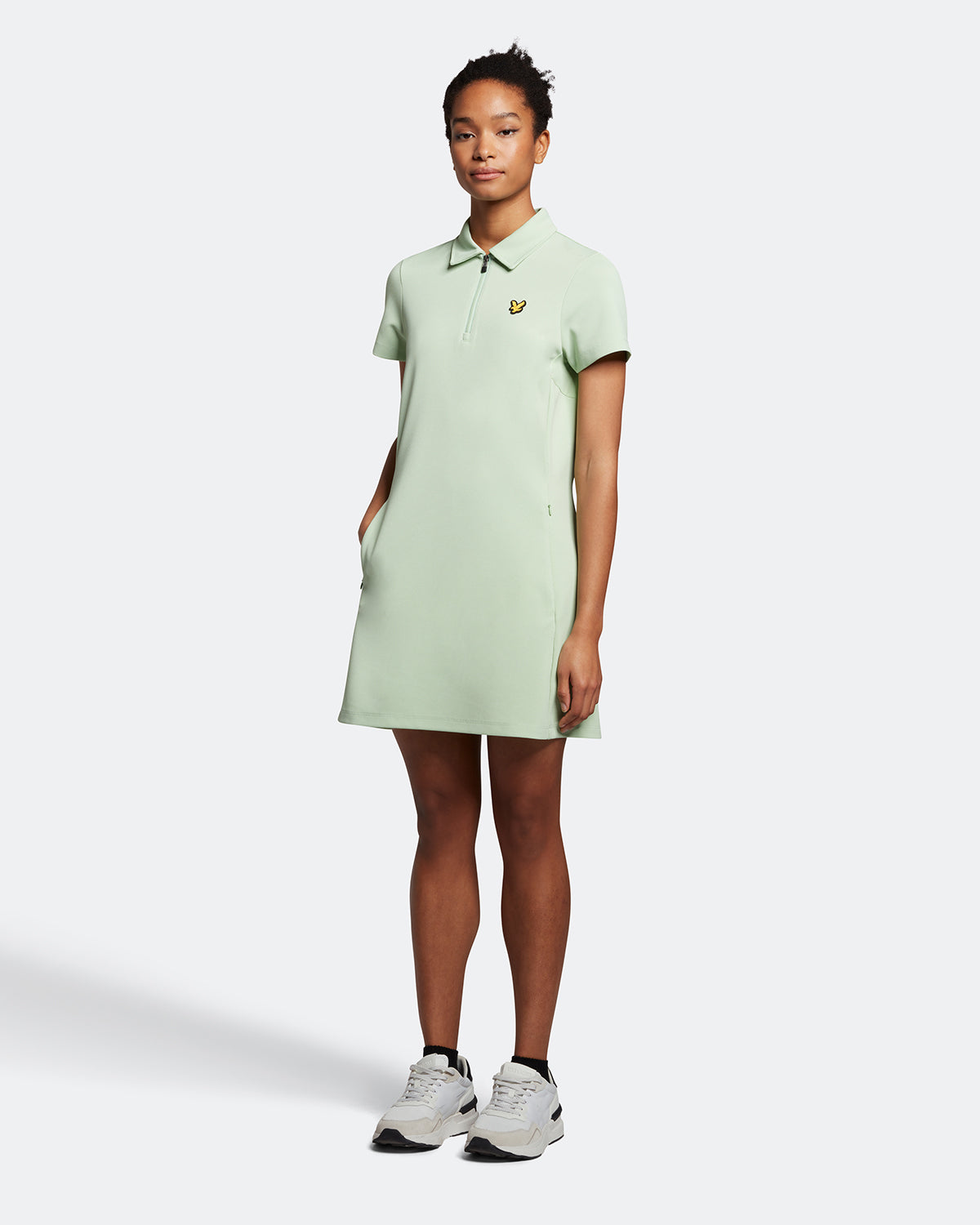 Lyle and Scott Women's Teal Vicky Dress - SS23