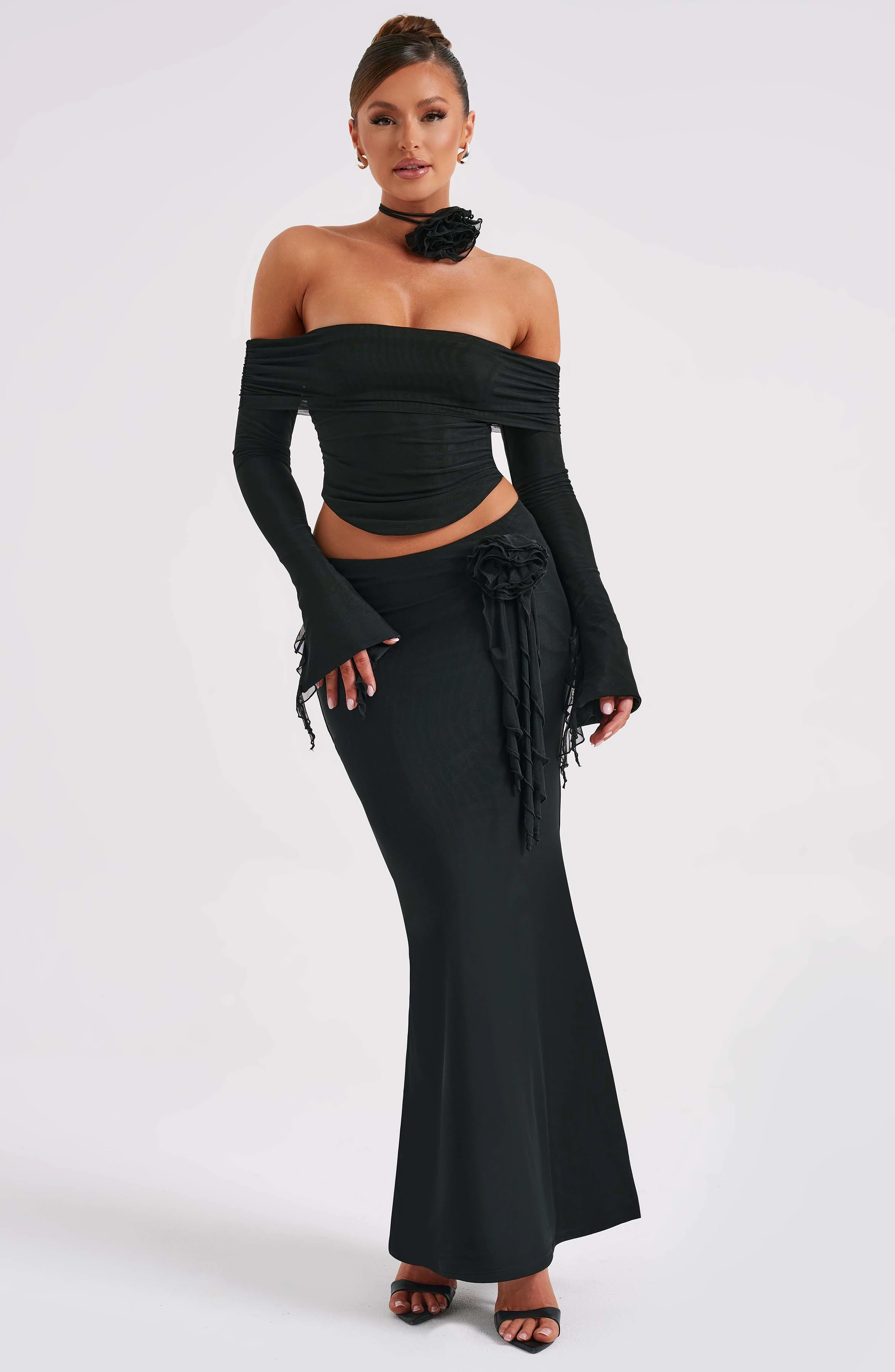 Maxi Skirt, Black