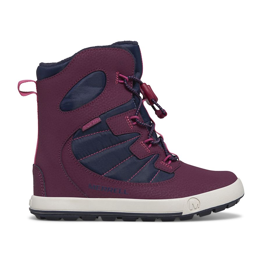 Merrell Navy Berry Snow Bank 4.0 Waterproof Boot - Shop Now!