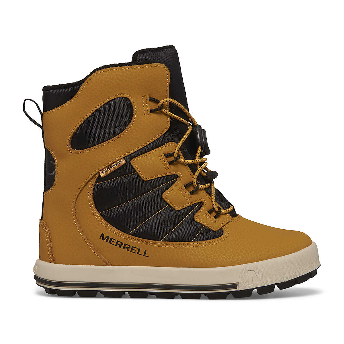 Merrell Snow Bank 4.0 Waterproof Boot in Wheat/Black