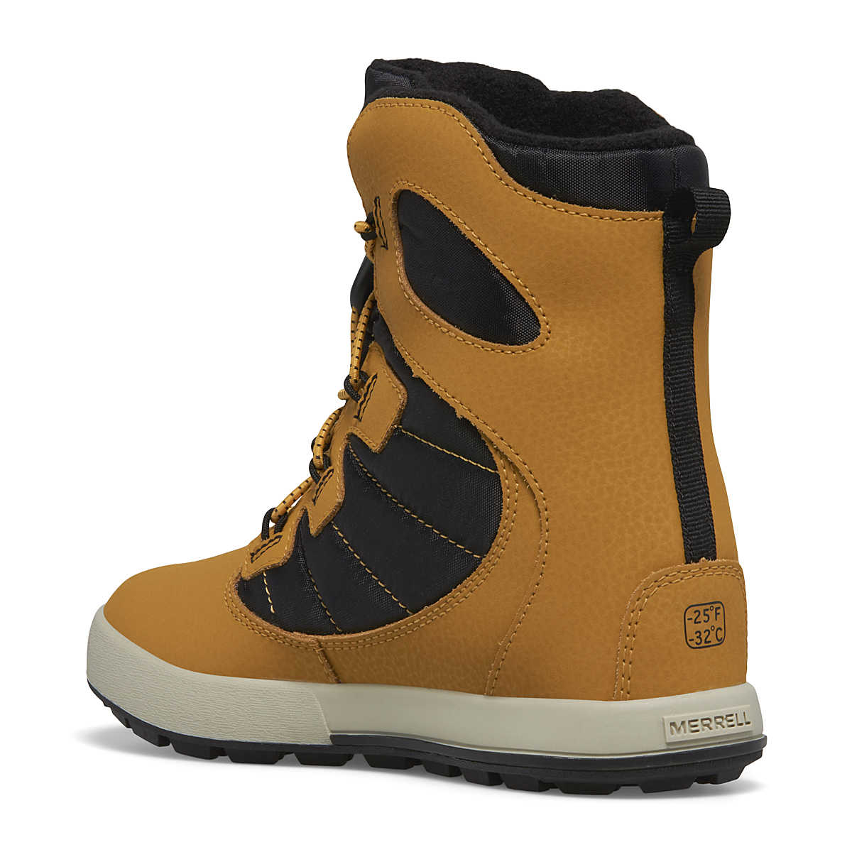 Merrell Snow Bank 4.0 Waterproof Boot in Wheat/Black