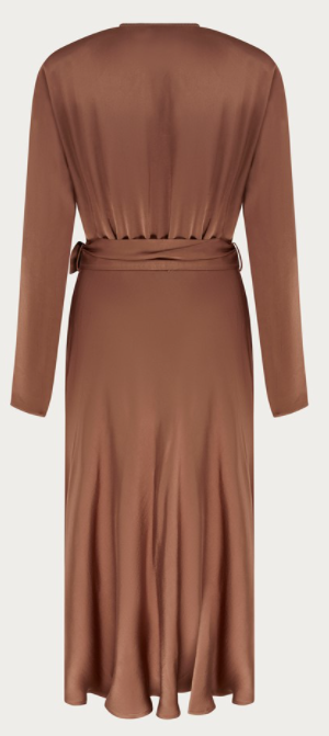 Meryl Light Brown Dress