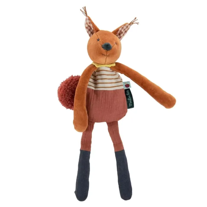 Moulin Roty Harry The Squirrel Rattle Toy