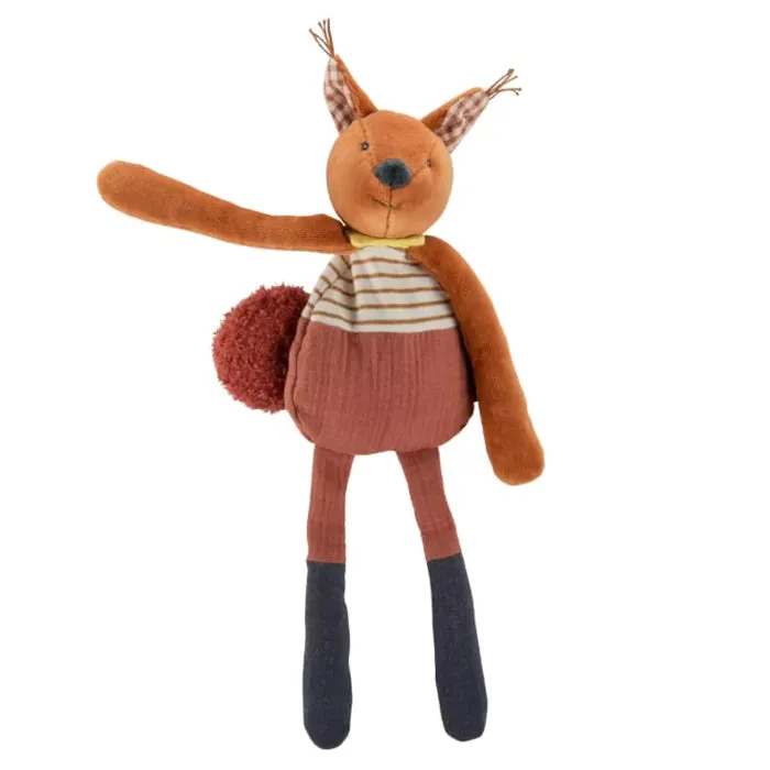 Moulin Roty Harry The Squirrel Rattle Toy