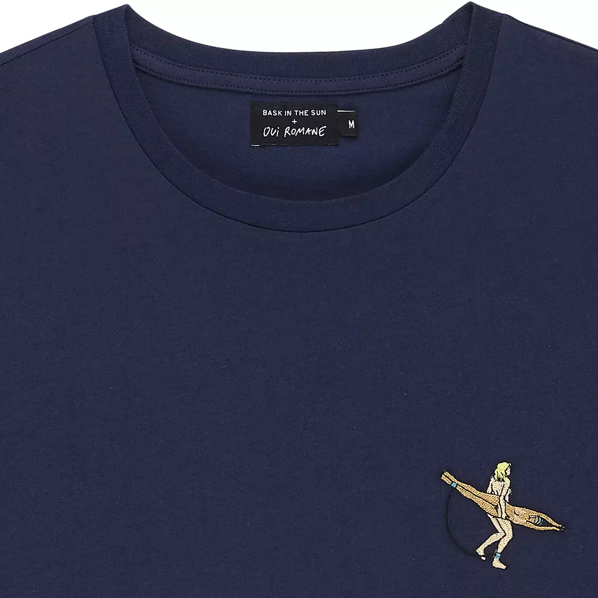 Navy Surfeuses Sun Tee-Shirt