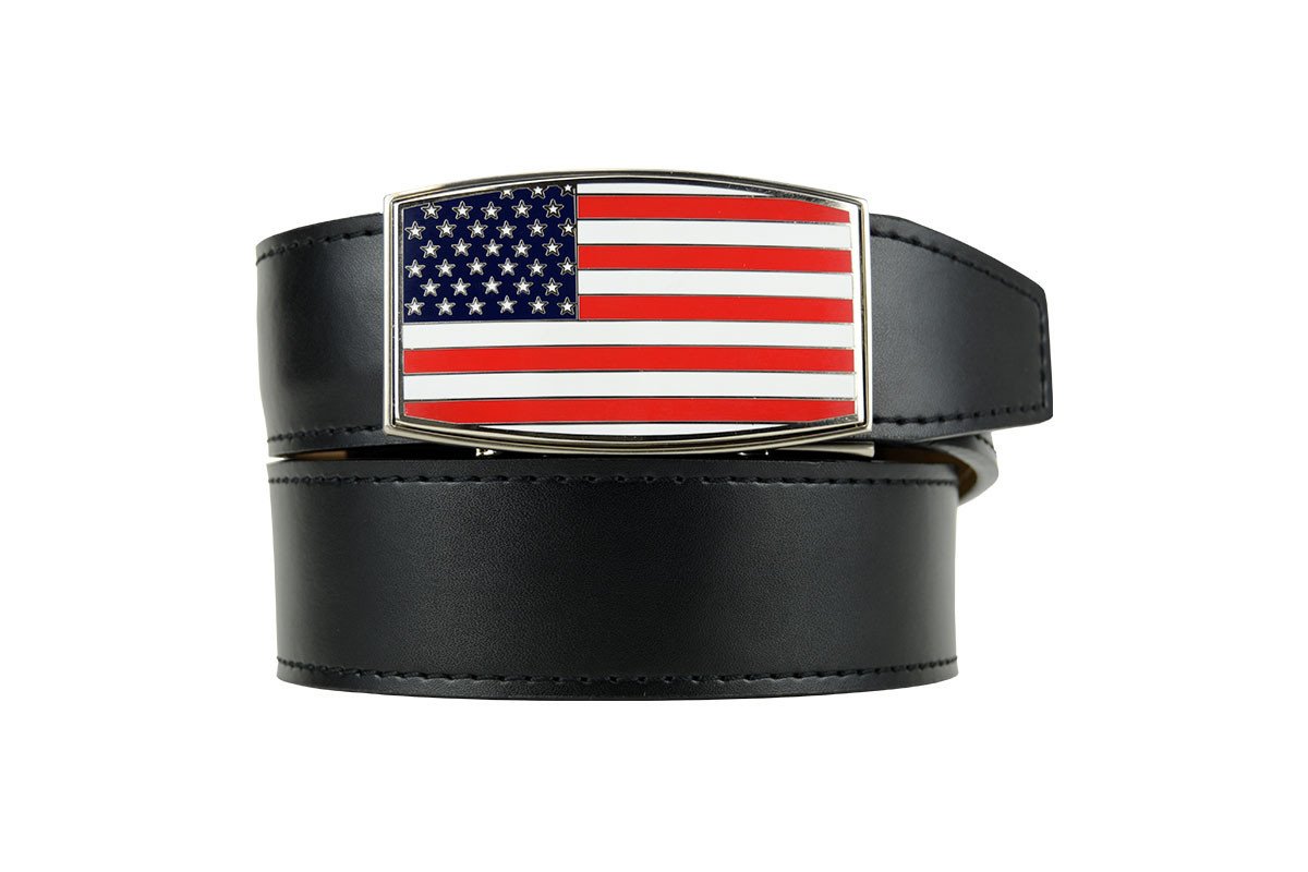 Nexbelt USA Aston Black Dress Belt (Heritage Collection)