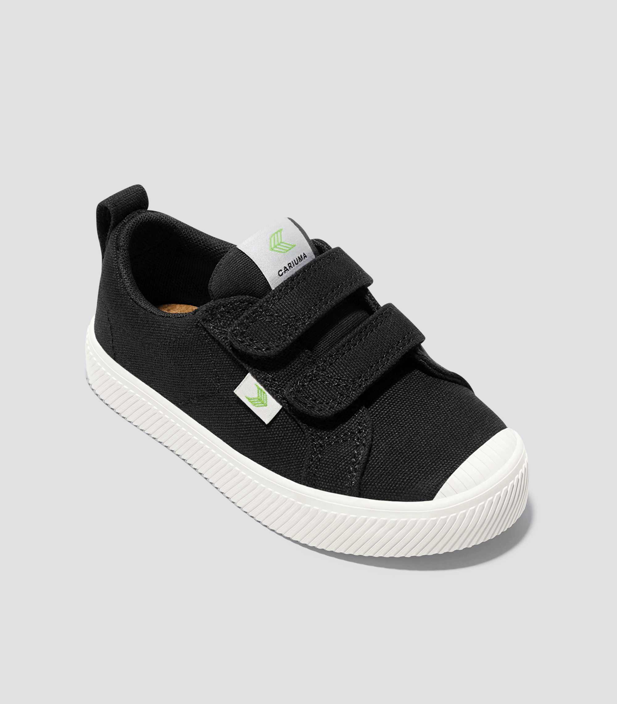 OCA Low Black Canvas Shoes for Kids