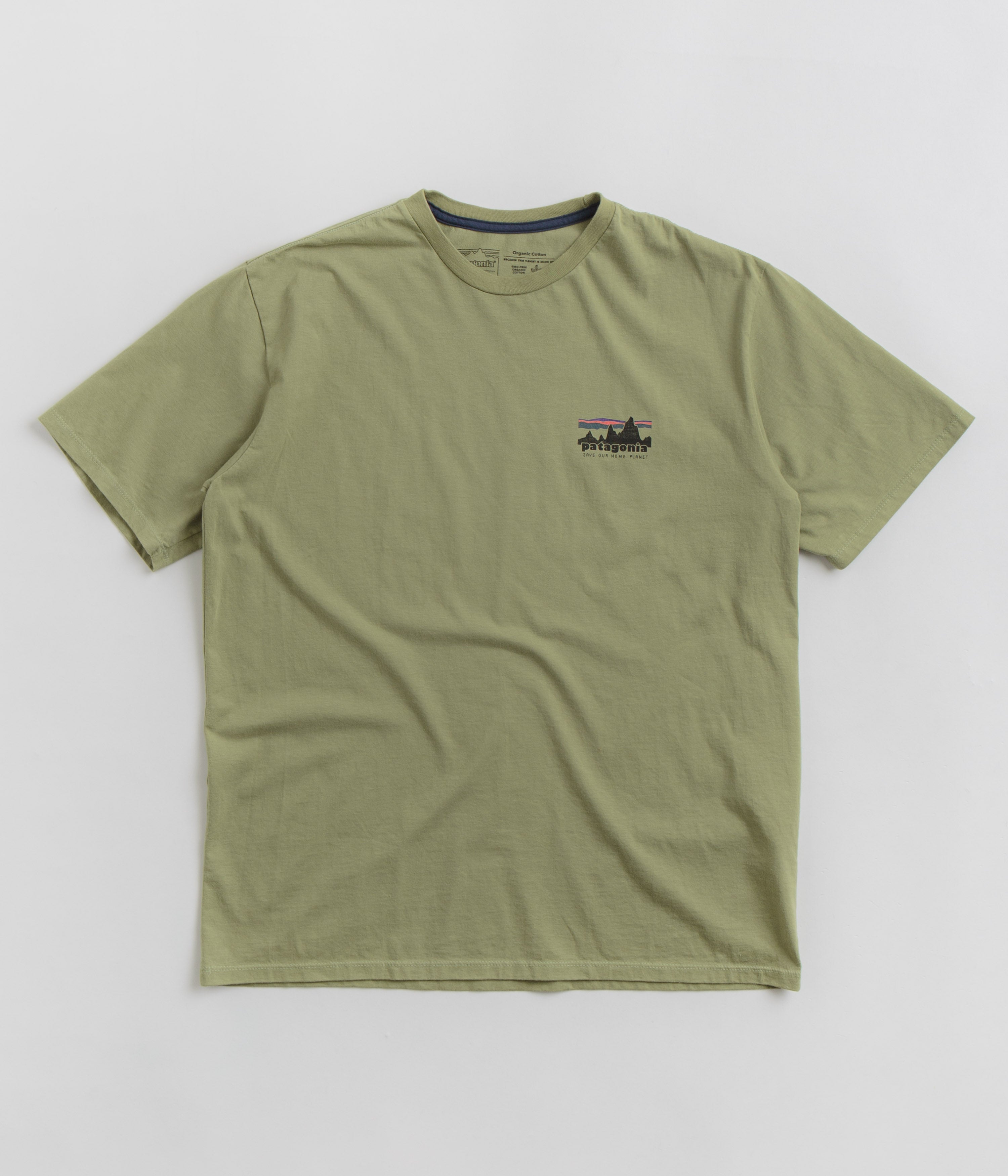 Patagonia 73 Skyline Organic T-Shirt - Green