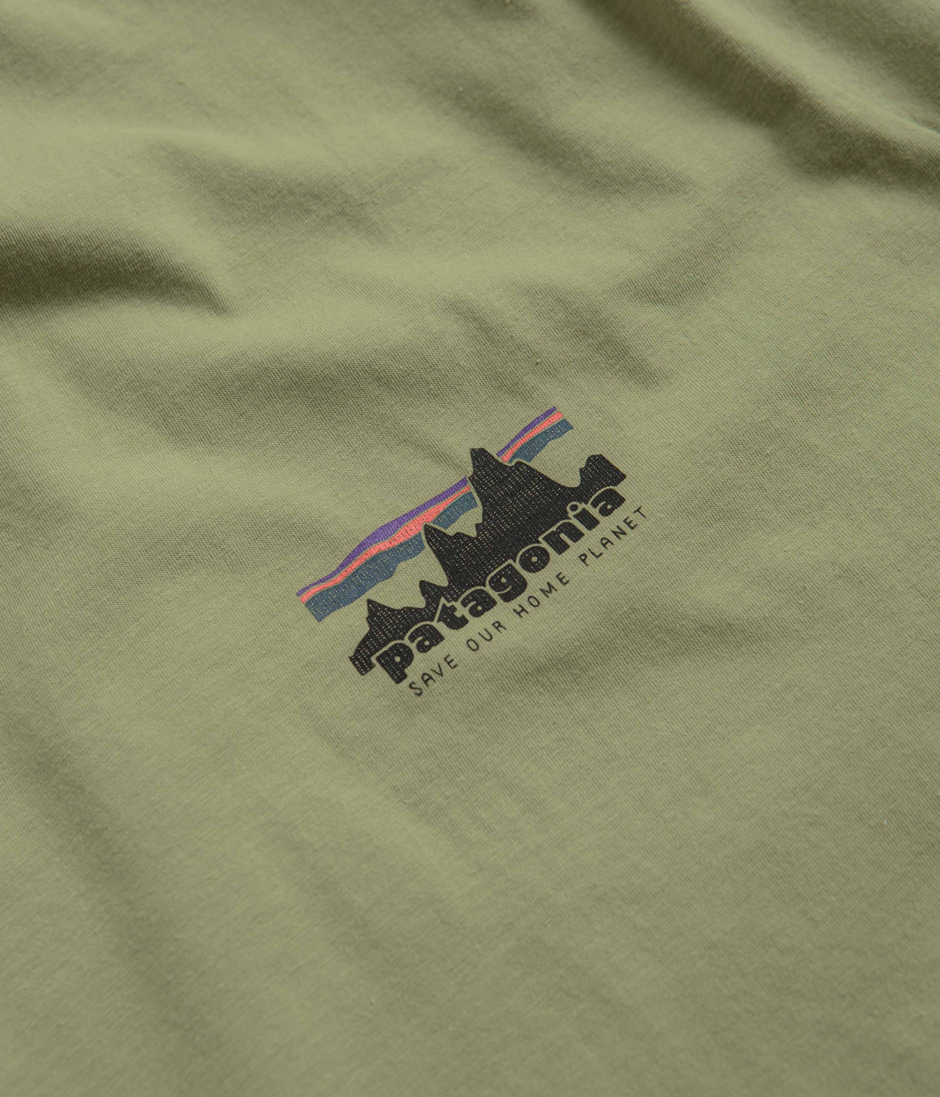 Patagonia 73 Skyline Organic T-Shirt - Green