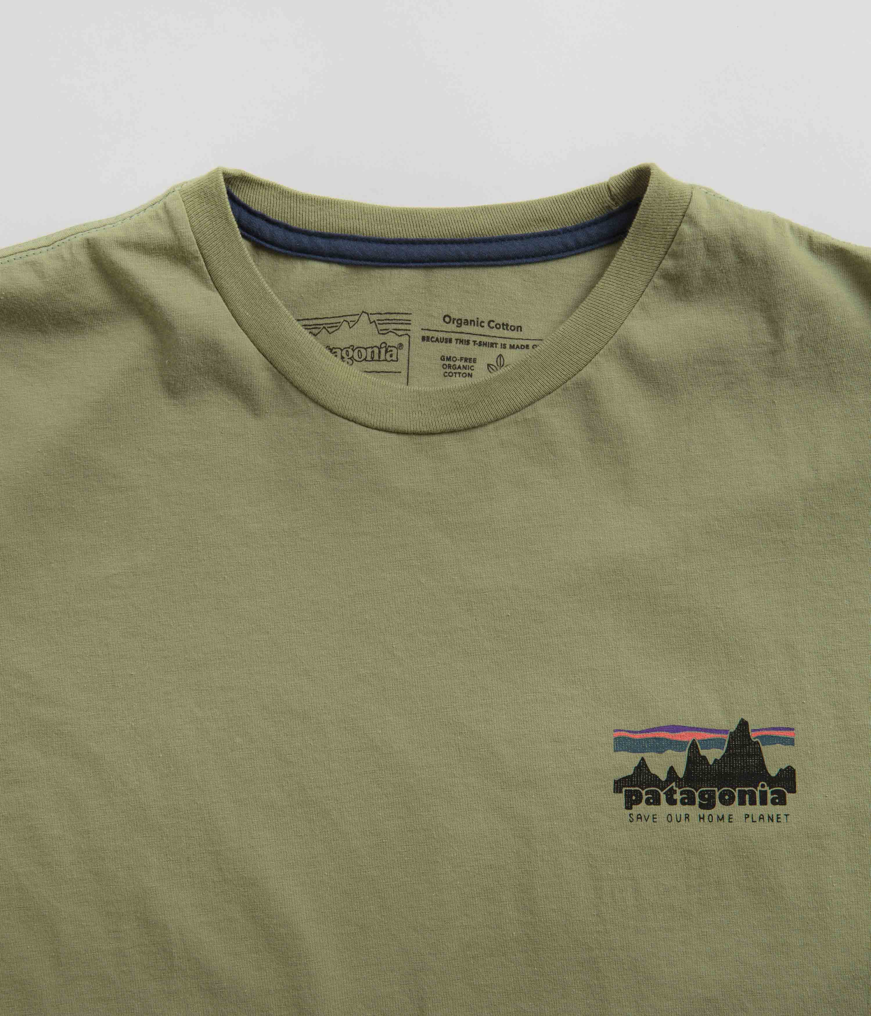 Patagonia 73 Skyline Organic T-Shirt - Green