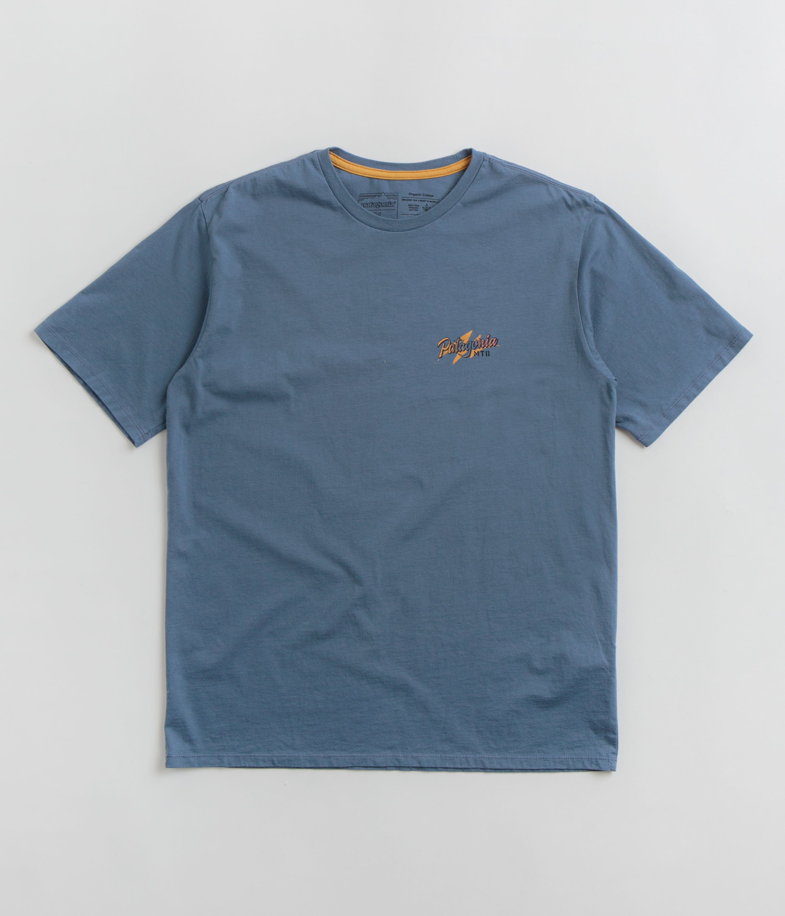 Patagonia Trail Hound Organic T-Shirt - Utility Blue - Buy Online Now