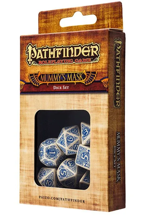 Pathfinder Mummy's Mask Dice Set - Google SEO friendly words: Pathfinder Mummy's Mask Dice Set