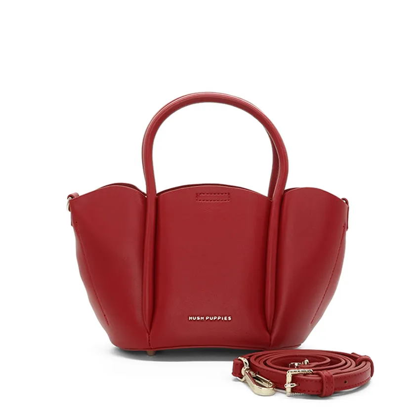 Petal Satchel Women's Bag Red.