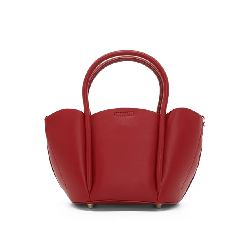 Petal Satchel Women's Bag Red.