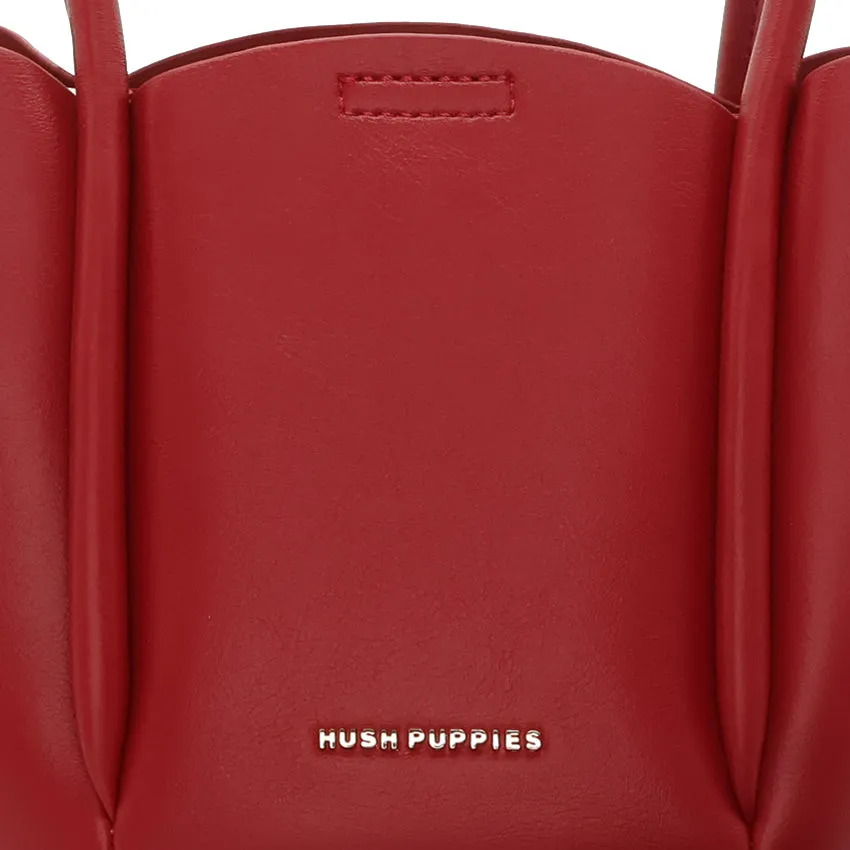 Petal Satchel Women's Bag Red.