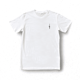 phoenix cactus t-shirt - white design