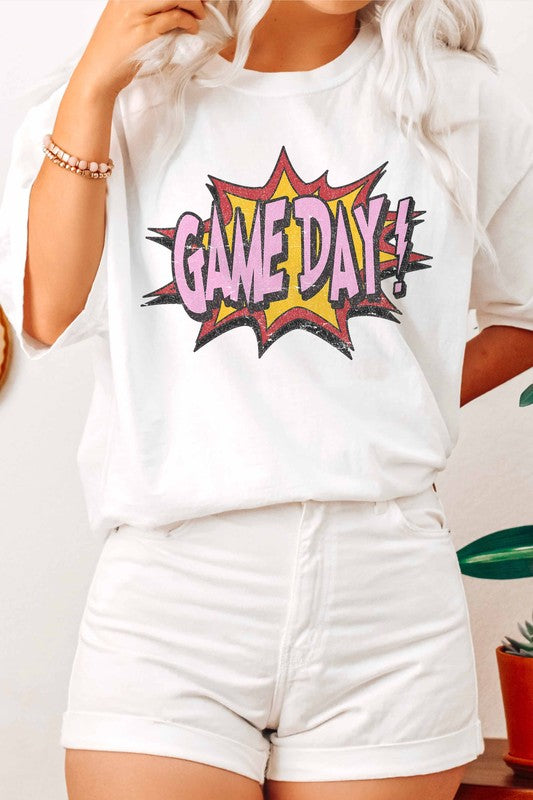 plus size game day tee