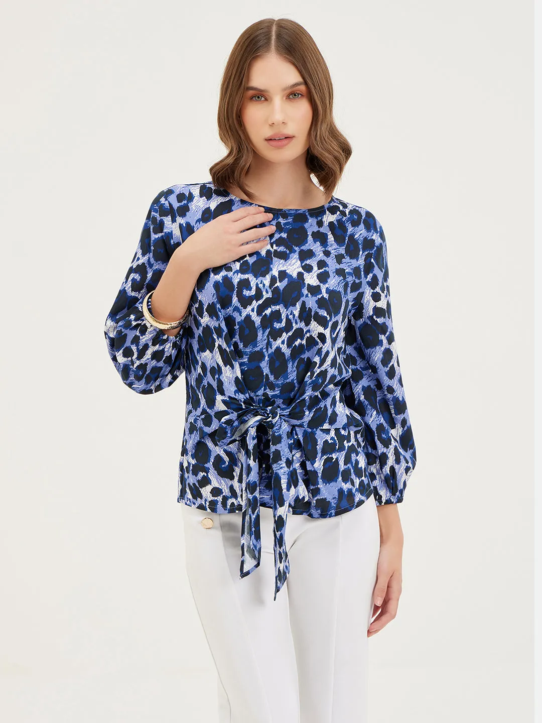 Printed Top for Women - Aria Collection