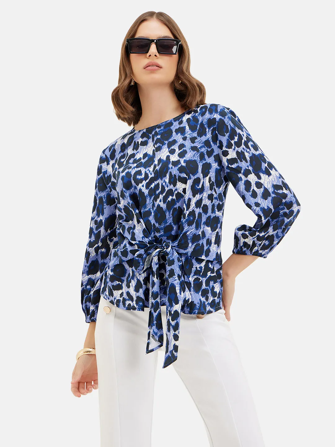 Printed Top for Women - Aria Collection