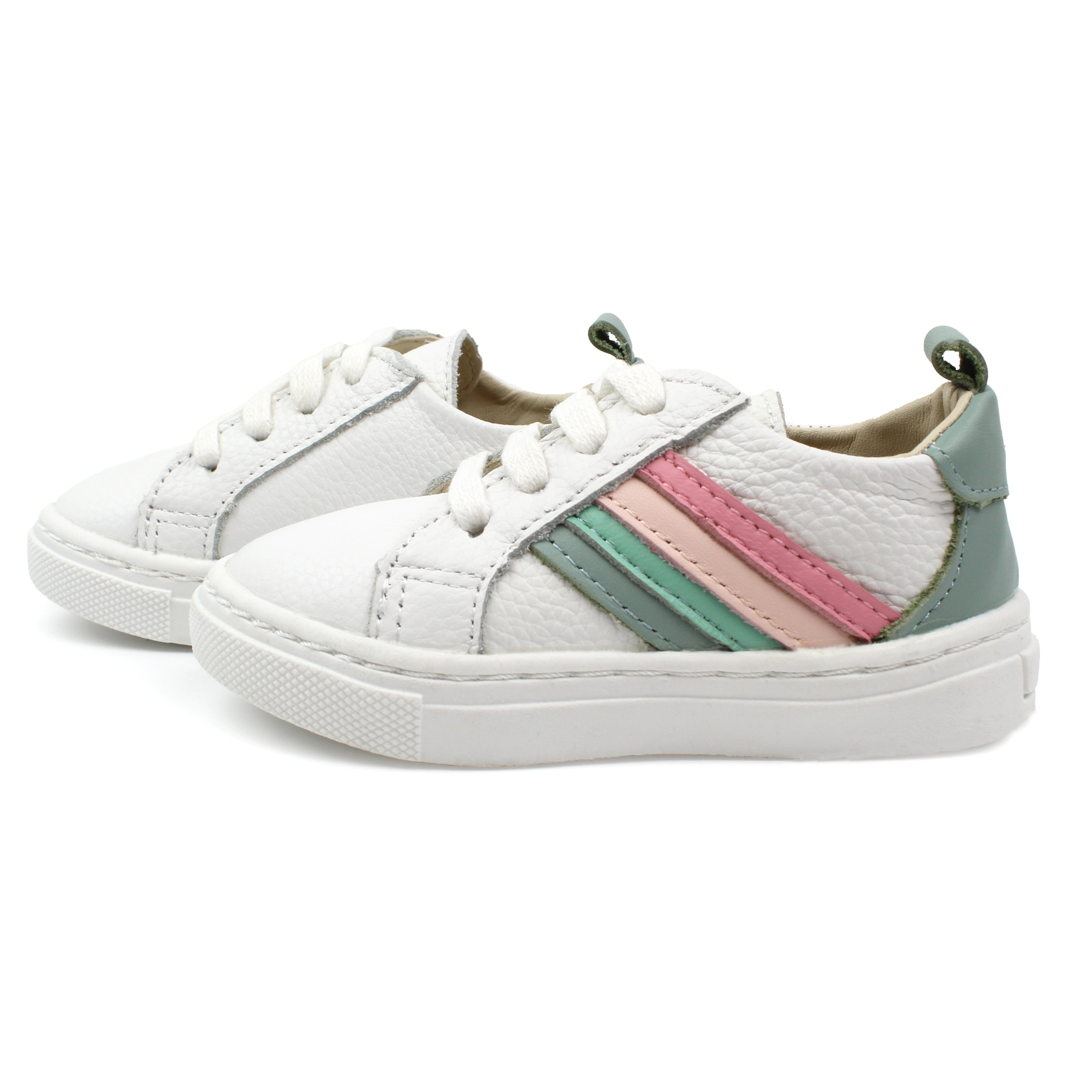 Rainbow sneakers with low top - Get the results instantly.