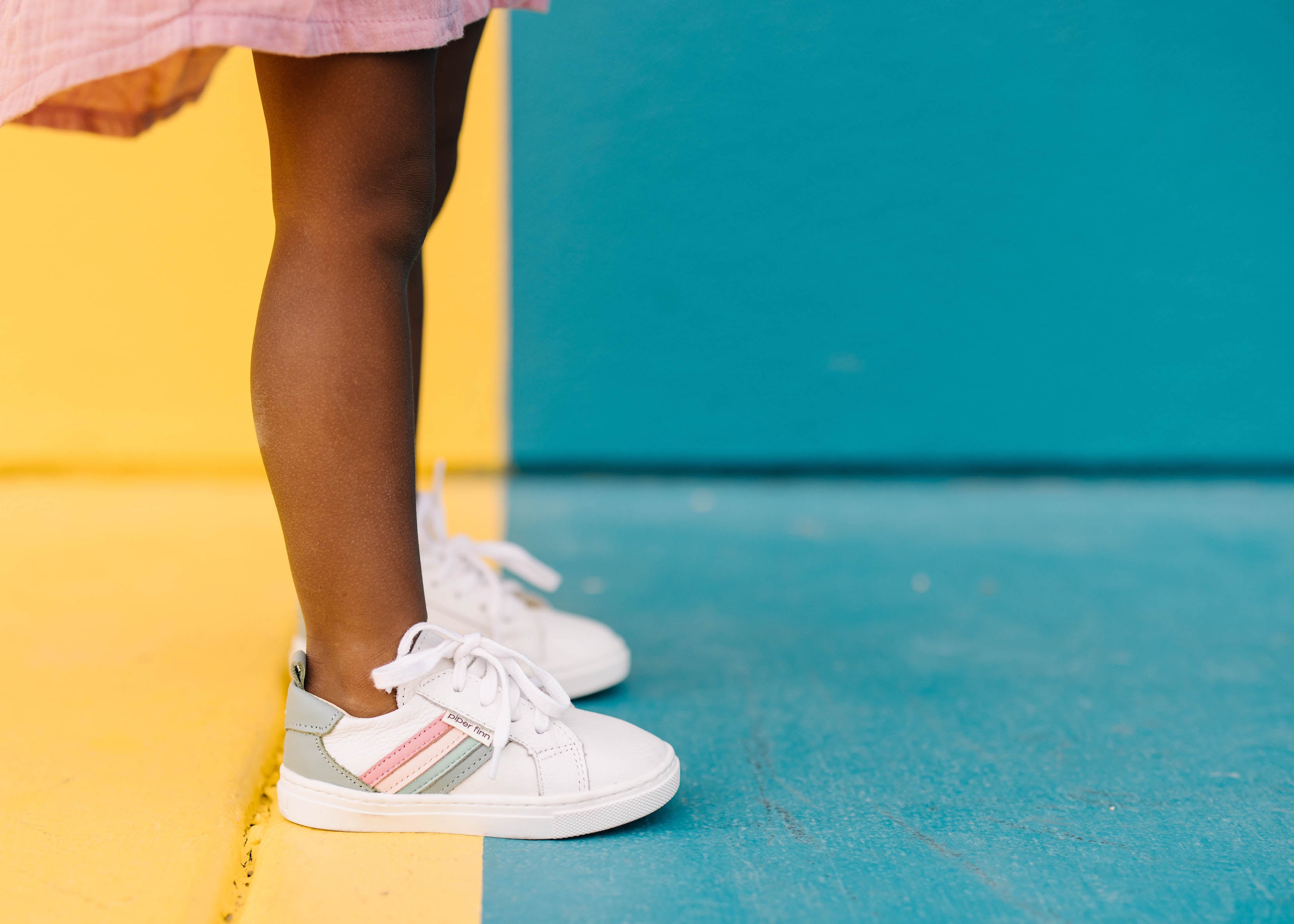 Rainbow sneakers with low top - Get the results instantly.