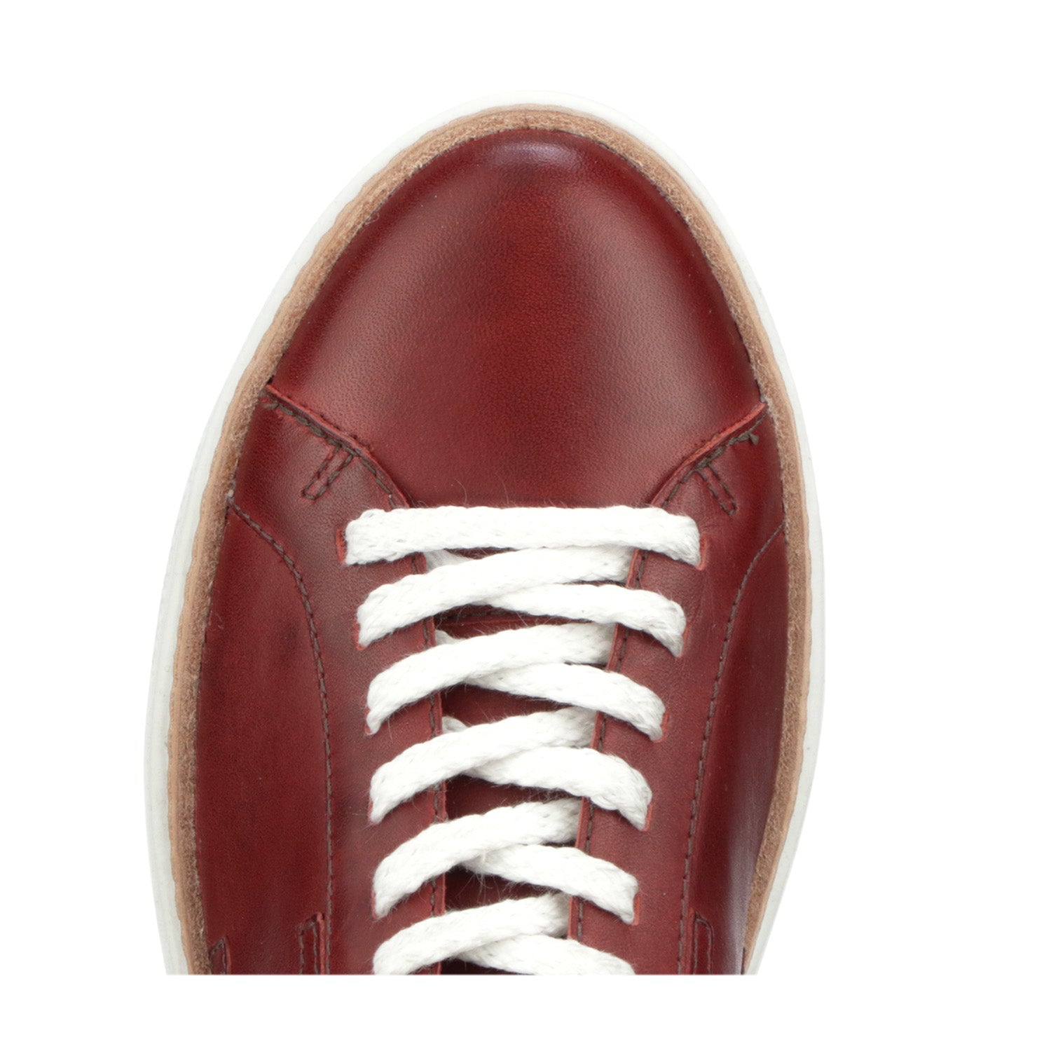 Red Double L Lace Up Sneaker